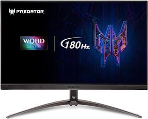 acer Predator XB273U V3bmiiprx 27" WQHD 2560 x 1440 Gaming Monitor | AMD FreeSync Premium | Agile-Splendor IPS 400 | Up to 180Hz Refresh Rate | Up to 0.5ms | Eyesafe 2.0 | Display Port & 2 x HDMI 2.0
