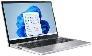 Acer Aspire 3, 15.6" FHD, Intel Core i3-N305 UHD Graphics, 8GB LPDDR5, 128GB UFS, Windows 11 Home in S mode, Silver, NX.KPTAA.001