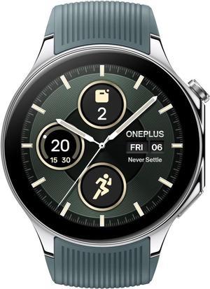 ONEPLUS Watch 2 32GB 100Hour Battery Health  Fitness Tracking Sapphire Crystal Design DualEngine Wear OS by Google