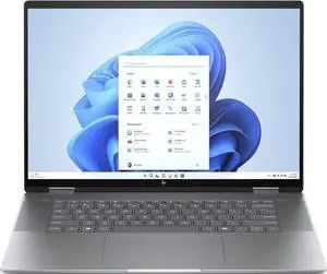 HP - Envy 2-in-1 16" Wide Ultra XGA Touch-Screen Laptop - AMD Ryzen 5 - 8GB Memory - 512GB SSD - Meteor Silver 16-ad0013dx Notebook