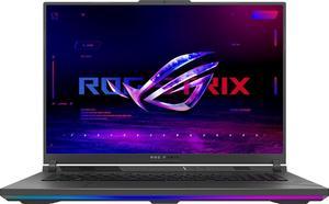 ASUS - ROG Strix 18" 240Hz Gaming Laptop QHD-Intel 14th Gen Core i9 with 32GB Memory-NVIDIA GeForce RTX 4080-2TB SSD - Eclipse Gray G814JZR-G18.I94080 Notebook