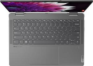 Lenovo - Yoga 7i 2-in-1 14" 2K Touchscreen Laptop - Intel Core Ultra 7 155U with 16GB Memory - 1TB SSD - Storm Grey