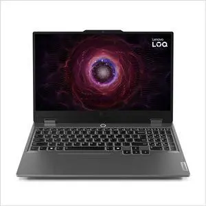Lenovo LOQ 15AHP9 Gaming Laptop, NVIDIA® GeForce RTX 4050 6GB GDDR6, 15.6 FHD Display, AMD Ryzen 7 8845HS, 16GB RAM, 512GB SSD, 1920x1080 px, Windows 11, Luna Grey