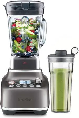 Breville the Super Q Blender, BBL920SHY, Smoked Hickory