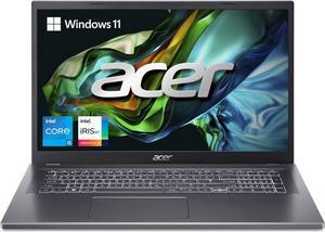 Acer Aspire 5 17 A51758M59R9 Slim Laptop  173 FHD 1920 x 1080 IPS  Intel Core i51335U  Intel Iris Xe Graphics  16GB LPDDR5  512GB Gen 4 SSD  WiFi 6E  USB4Thunderbolt 4  Backlit KB