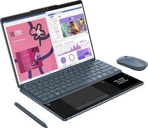 Lenovo  Yoga Book 9i 2in1 133 28K Dual Screen OLED Touchscreen Laptop  Intel Core Ultra 7 155U with 16GB Memory  1TB SSD  Tidal Teal