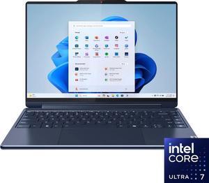 Lenovo - Yoga 9i 2-in-1 14" 4K OLED Touchscreen Laptop with Pen - Intel Core Ultra 7 155H with 32GB Memory - 1TB SSD - Cosmic Blue Tablet Notebook PC