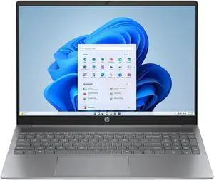 HP Pavilion 16 inch Laptop AMD Ryzen 5-8540U AI PC 8GB RAM 512GB SSD Meteor Silver Aluminum