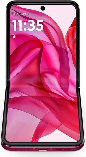 Motorola razr+ | 2024 | Unlocked | Made for US 12/256 | 50MP Camera | Hot Pink Cell Phone