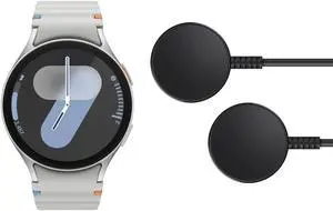 Samsung Galaxy Watch 7 44mm with Extra Charger Silver GPS + Cellular SM-L310NZGCXAA