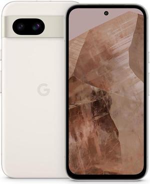 Google Pixel 8a - Unlocked Android Phone with Google AI, Advanced Pixel Camera and 24-Hour Battery - Porcelain - 128 GB