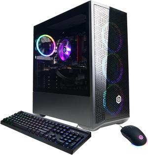 CyberPowerPC Gamer Master Gaming Desktop AMD Ryzen 57600 Radeon RX 7600 16GB DDR5 1TB SSD Black 2024