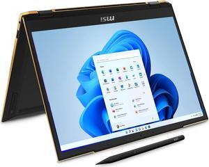 MSI Summit 13.3 inch Touch 2-in-1 Laptop Intel Core Ultra 7-155H Intel Evo Edition AI PC 16GB RAM 1TB NVMe SSD Stylus Included Black