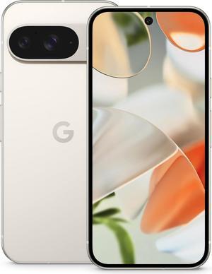 Google Pixel 9 - Unlocked Android Smartphone with Gemini, 24-Hour Battery, Advanced Camera, and 6.3" Actua Display - Porcelain - 256 GB
