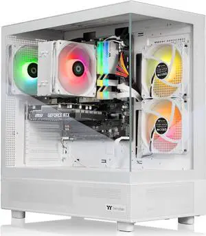 Thermaltake Vista i350 R4 Gaming Desktop (Intel® Core i5-13400F, ToughRam 16GB DDR4 3600MHz RGB Memory, NVIDIA® GeForce RTX 3050, 1TB NVMe M.2, WiFi, Windows 11) V27S-B76R-350-LCS