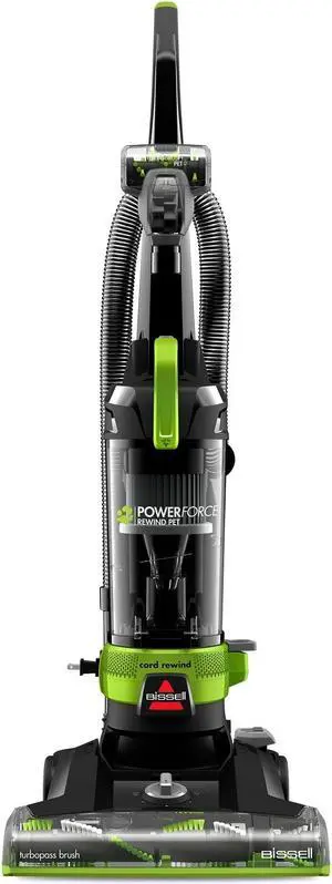 BISSELL PowerForce Helix Turbo Rewind Pet Upright Vacuum 3333