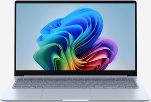 SAMSUNG 15.6" Galaxy Book4 Edge Business Laptop, Copilot + AI PC Computer, Snapdragon X Plus Processor, Live Captions, FHD LED Anti-Glare Display, Long-Lasting Battery, 2024 Version, NP754XQA-KB2US