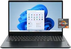 Lenovo - IdeaPad 1 15.6" (FHD) Laptop - AMD Ryzen 3 - AMD Radeon - 4GB - 128GB SSD - Abyss Blue