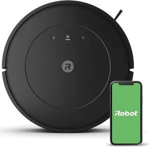 iRobot Roomba Vac Robot Vacuum (Q0120) - Easy to use, Power-Lifting Suction, Multi-Surface Cleaning, Smart Navigation Cleans in Neat Rows, Self-Charging