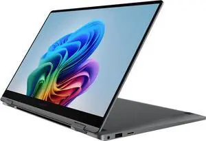 SAMSUNG 15.6 Galaxy Book5 360 Copilot AI Laptop PC Computer, FHD AMOLED Touchscreen, 16GB / 512GB, Dolby Atmos Quad Speakers, All-Day Battery Life, NP750QHA-KA1US, Gray