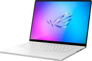 ASUS - ROG Zephyrus G16 16" OLED QHD 240Hz Gaming Laptop - Copilot+ PC - AMD Ryzen AI 9 HX - 16GB RAM - NVIDIA RTX 4060 - 1TB - Platinum White