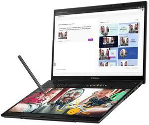 ASUS Zenbook DUO 14" OLED Touchscreen Laptop - Intel EVO Edition Powered by Intel Core Ultra 9 Series 2 Processor - Dual 14 OLED Touch 120Hz Displays - 2TB SSD - Windows 11 32GB RAM
