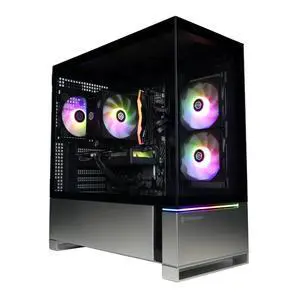 CyberPowerPC Gamer Master Gaming Desktop, AMD Ryzen 5 8400F, NVIDIA GeForce RTX 5060 8GB, 16GB DDR5, 1TB SSD, Black, GMA7300WST