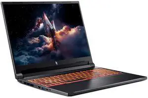 Acer Nitro V 16 AI WUXGA (1920 x 1200) IPS 180Hz Gaming Laptop AI PC, AMD Ryzen 5 240 Processor, NVIDIA® GeForce RTX 5050 8GB GDDR7 VRAM, 16GB RAM, 512GB SSD, Obsidian Black