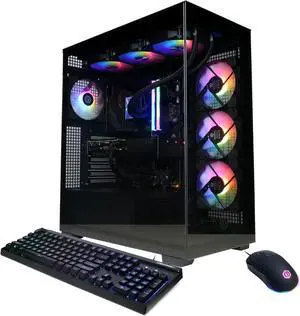 CyberPowerPC Gamer Xtreme VR Gaming PC, Intel Core i9-14900KF 3.2GHz, GeForce RTX 5070 12GB, 32GB DDR5, 2TB PCIe 4.0 SSD, WiFi Ready & Windows 11 Home (GXiVR8080A39)