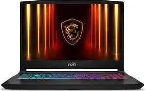 MSI Katana 15 HX 15.6 165Hz QHD+ Gaming Laptop: Intel Core i9-14900HX, NVIDIA Geforce RTX 5070, 32GB DDR5, 1TB NVMe SSD, RGB Keyboard, Win 11 Home: Black B14WGK-016US