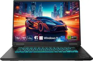 GIGABYTE - Gaming A16 Gaming Laptop - 165Hz 1920x1200 WUXGA - NVIDIA GeForce RTX 5060 - Intel i7-13620H - 1TB SSD with 16GB DDR5 RAM - Windows 11 Home AD Gaming A16 CVHI3US894SH