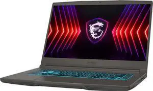 MSI - THIN A15 15.6" 144Hz FHD Gaming Laptop - AMD R5-7535HS - GeForce RTX 4050 - 8GB Memory - 512GBSSD - Black