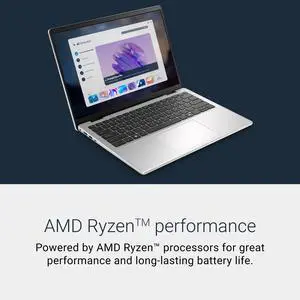 Dell 14" laptop, AMD Ryzen AI 5, AMD Radeon Graphics, 16 GB, DDR5, 512GB SSD, Windows 11 Home
