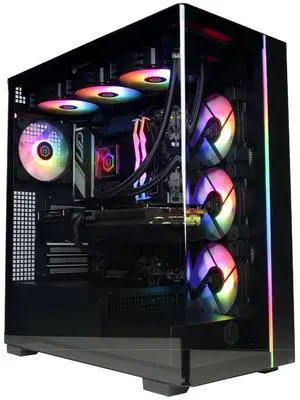 CyberPowerPC Gamer Supreme Gaming Desktop, Intel Core Ultra 9 285K, NVIDIA GeForce RTX 5080 16GB, 32GB DDR5, 2TB SSD, Black, SLC8000WST CyberPowerPC Gamer Supreme Gaming Desktop, Intel Core Ultra 9 285K, NVIDIA GeForce RTX 5080 16GB, 32GB DDR5, 2TB SSD, Black, SLC8000WST