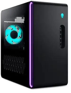 Alienware - Aurora Gaming Desktop - Intel Core Ultra 7 265F 2025 - 32GB Memory - NVIDIA GeForce RTX 5060 Ti 8GB - 1TB Storage - Black