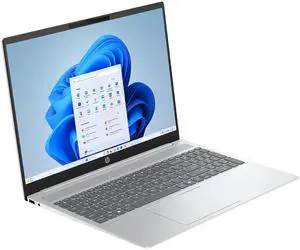 HP OmniBook 5 16 inch 2K IPS Laptop AMD Ryzen 5 8540U 8GB RAM 512GB PCIe 4.0 NVMe SSD Glacier Silver