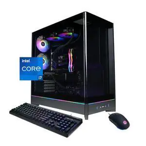 CyberPowerPC - Gaming Desktop - Intel Core i7-14700F - NVIDIA GeForce RTX 5070 12GB - 32GB DDR5 RGB - 2TB PCIe 4.0 SSD - Black CyberPowerPC - Gaming Desktop - Intel Core i7-14700F - NVIDIA GeForce RTX 5070 12GB - 32GB DDR5 RGB - 2TB PCIe 4.0 SSD - Black