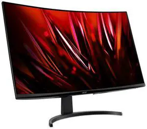 Acer Nitro 31.5 Curved WQHD (2560 x 1440) Widescreen VA Gaming Monitor with AMD FreeSync Premium Technology, 180Hz, 1ms VRB, EDA323QU S3bmiiphx