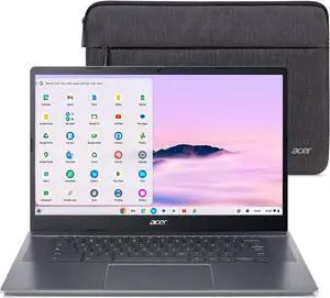 acer Chromebook Plus 515 Laptop with Google AI  15.6" Full HD 1920 x 1080 IPS Touch Display | Intel Core i3-1305U | 8GB LPDDR5X | 256GB SSD | Wi-Fi 6E | FHD Camera | Chrome OS | CB515-2HT-33M4