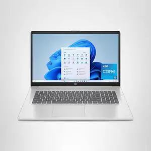 HP 17.3 inch Laptop, FHD Display, Intel Core i5-1334U, 16 GB RAM, 512 GB SSD, Intel Iris Xe Graphics, Windows 11 Home, Natural Silver, 17-cn3399nr