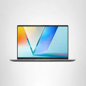 ASUS Vivobook S 14 OLED Slim Laptop, AMD Ryzen AI 9 365(10 Cores), 24GB, 1TB SSD, Customizable RGB Keyboard, Cool Silver, M5406WA-AH94