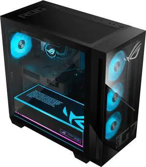 ASUS - ROG GM700 Gaming Desktop - AMD Ryzen 7 8700F - 32GB Memory - NVIDIA GeForce RTX 5060Ti 16GB - 1TB SSD - Black