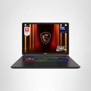 MSI Vector 16 HX AI 16 240Hz QHD+ Gaming Laptop: Intel Core Ultra 9-275HX, NVIDIA Geforce RTX 5070Ti, 16GB DDR5, 1TB NVMe SSD, Thunderbolt 5, Wi-Fi 7, Win 11 Home: Cosmo Gray A2XWHG-211US MSI Vector 16 HX AI 16 240Hz QHD+ Gaming Laptop: Intel Core Ultra 9-275HX, NVIDIA Geforce RTX 5070Ti, 16GB DDR5, 1TB NVMe SSD, Thunderbolt 5, Wi-Fi 7, Win 11 Home: Cosmo Gray A2XWHG-211US