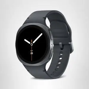 Samsung Galaxy Watch 8 (2025) 40mm Bluetooth Smartwatch, Cushion Design, Fitness Tracker, Sleep Coaching, Running Coach, Energy Score, Heart Rate Tracking, Graphite