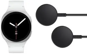 Samsung Galaxy Watch8 40mm Smartwatch with Two Wireless Fast Chargers