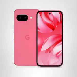 Google Pixel 9a with Gemini - Unlocked Android Smartphone with Incredible Camera and AI Photo Editing, All-Day Battery, and Powerful Security - Peony - 128 GB