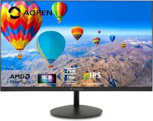 AOPEN by Acer 32SA2Q Abi 31.5" FHD 1920 x 1080 Zero-Frame IPS Gaming Office Monitor | AMD FreeSync Technology | Ultra-Thin Stylish Design | 75Hz | HDR 10 | 1ms TVR | Tilt | HDMI & VGA Ports