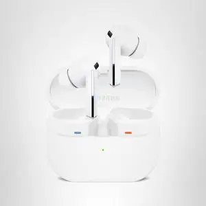 Samsung Galaxy Buds 3 Pro AI True Wireless Bluetooth Earbuds, Noise Cancelling, Sound Optimization, Redesigned Comfort Fit, White [US Version