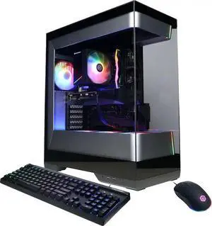 CyberPowerPC - Gaming Desktop - AMD Ryzen 7 8700F - AMD Radeon RX 7700 16GB - 16GB DDR5 - 1TB PCIe 4.0 SSD - Black CyberPowerPC - Gaming Desktop - AMD Ryzen 7 8700F - AMD Radeon RX 7700 16GB - 16GB DDR5 - 1TB PCIe 4.0 SSD - Black