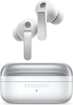 Samsung Galaxy Buds 4 Pro (2026) AI True Wireless Bluetooth Earbuds, Hi-Res Audio, 2-Way Speaker, ANC 2.0, Optimized Comfort, IP57, Live Translation, White Samsung Galaxy Buds 4 Pro (2026) AI True Wireless Bluetooth Earbuds, Hi-Res Audio, 2-Way Speaker, ANC 2.0, Optimized Comfort, IP57, Live Translation, White